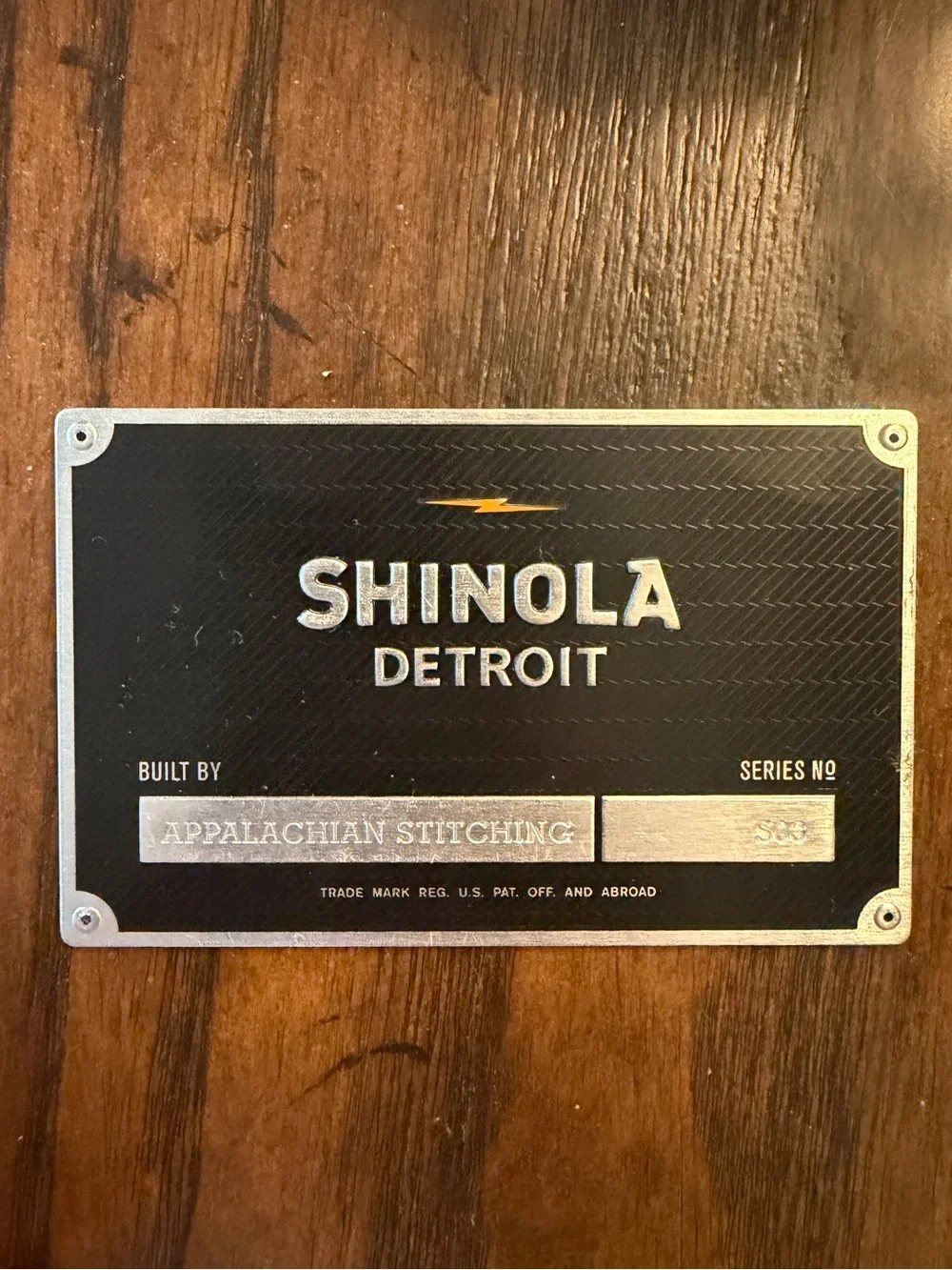 Shinola Black Pebbled Leather Backpack with Silver Hardware